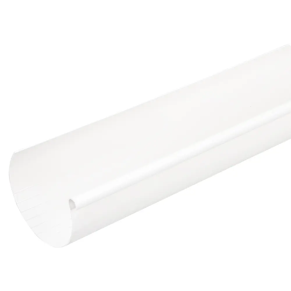 Желоб водосточный 130x2000 мм цвет белый MUROL STLM-2084057 - Вид №1