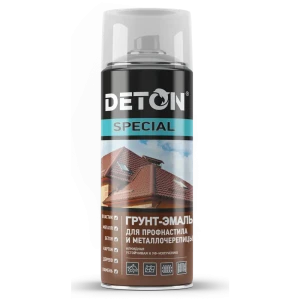 Эмалевая аэрозольная краска DETON DTN-A07522 цвет серый антрацит 520 мл