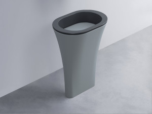 AMLA65-BA+AMPILO-BR+AMCOLO-BR Раковина Amedeo Ovale отдельностоящая cielo Enjoy + Amedeo