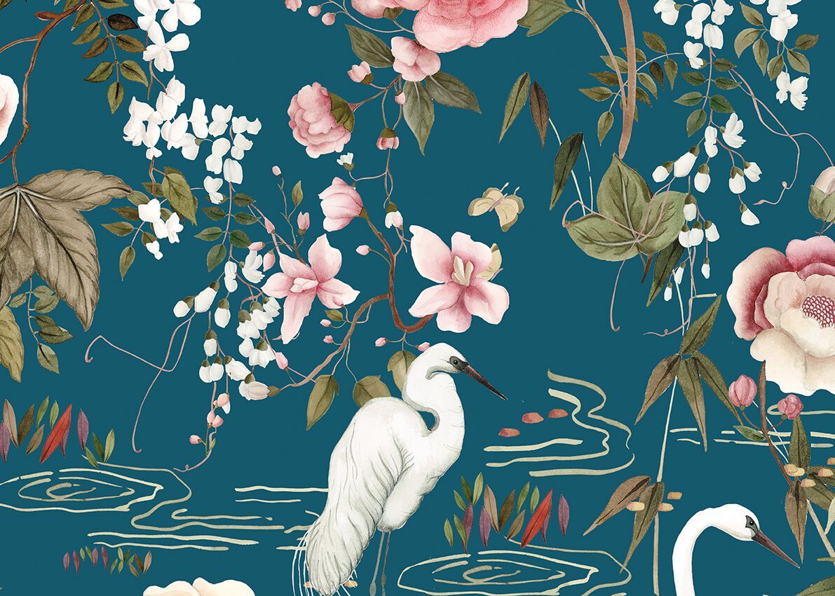 Обои с цветочными мотивами Jannelli&Volpi СП 505 GRANDE CORNICHE ARCH-00135495 - Вид №2