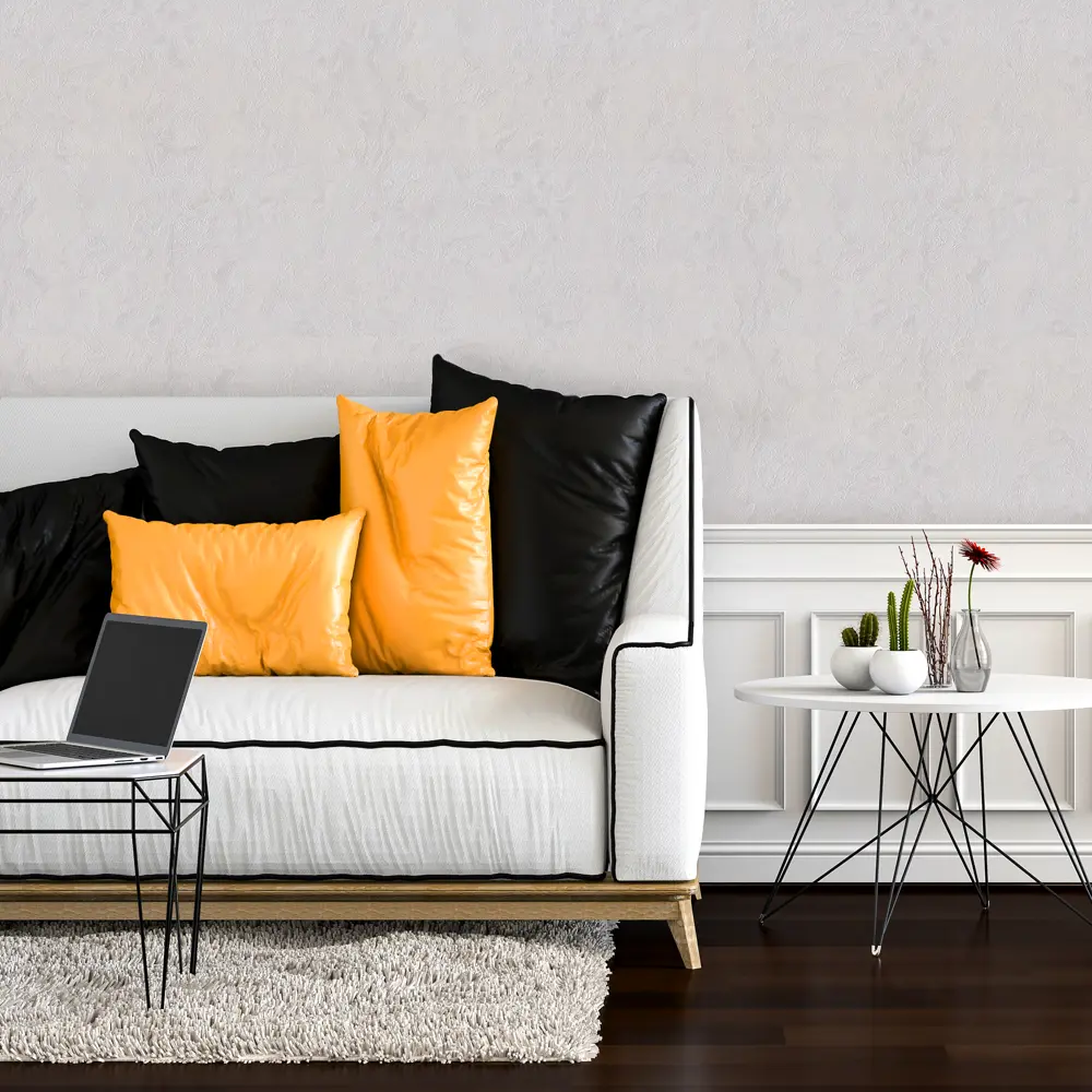 Флизелиновые обои Нуар светло-серые 1.06 м - практичность и стиль 89423832 МОСКОВСКАЯ ОБОЙНАЯ ФАБРИКА STLM-1563834 - Вид №4