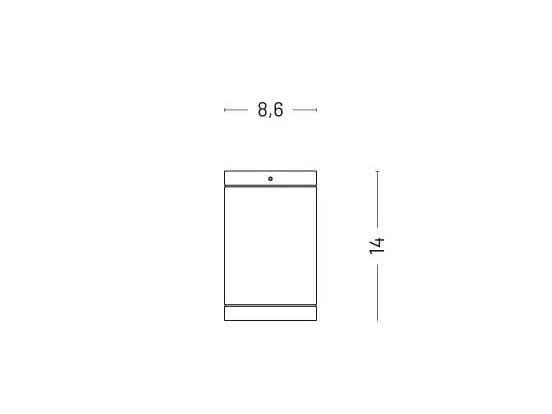 Потолочный алюминиевый светодиодный наружный прожектор [LND] общие ARCH-00065886 - Вид №12