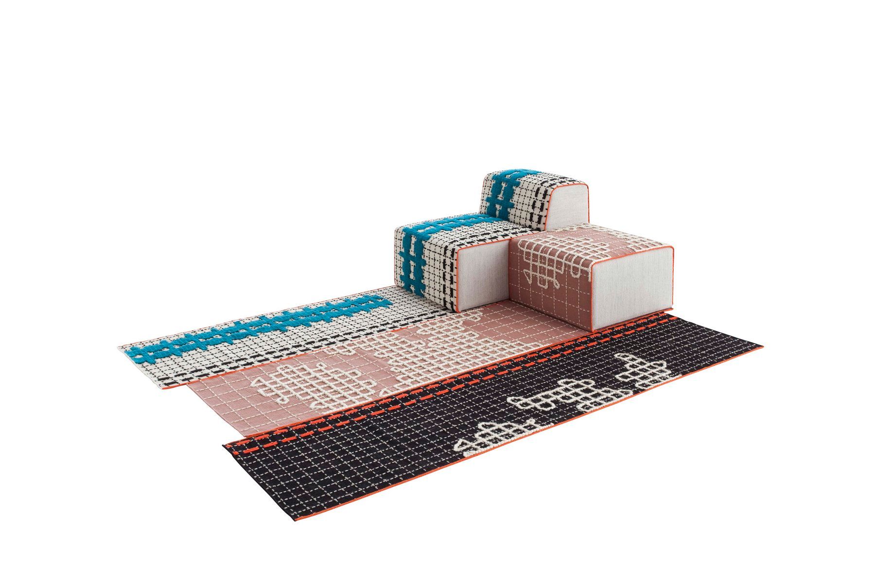 Ткань пуф GAN Bandas ARCH-00024410 - Вид №2