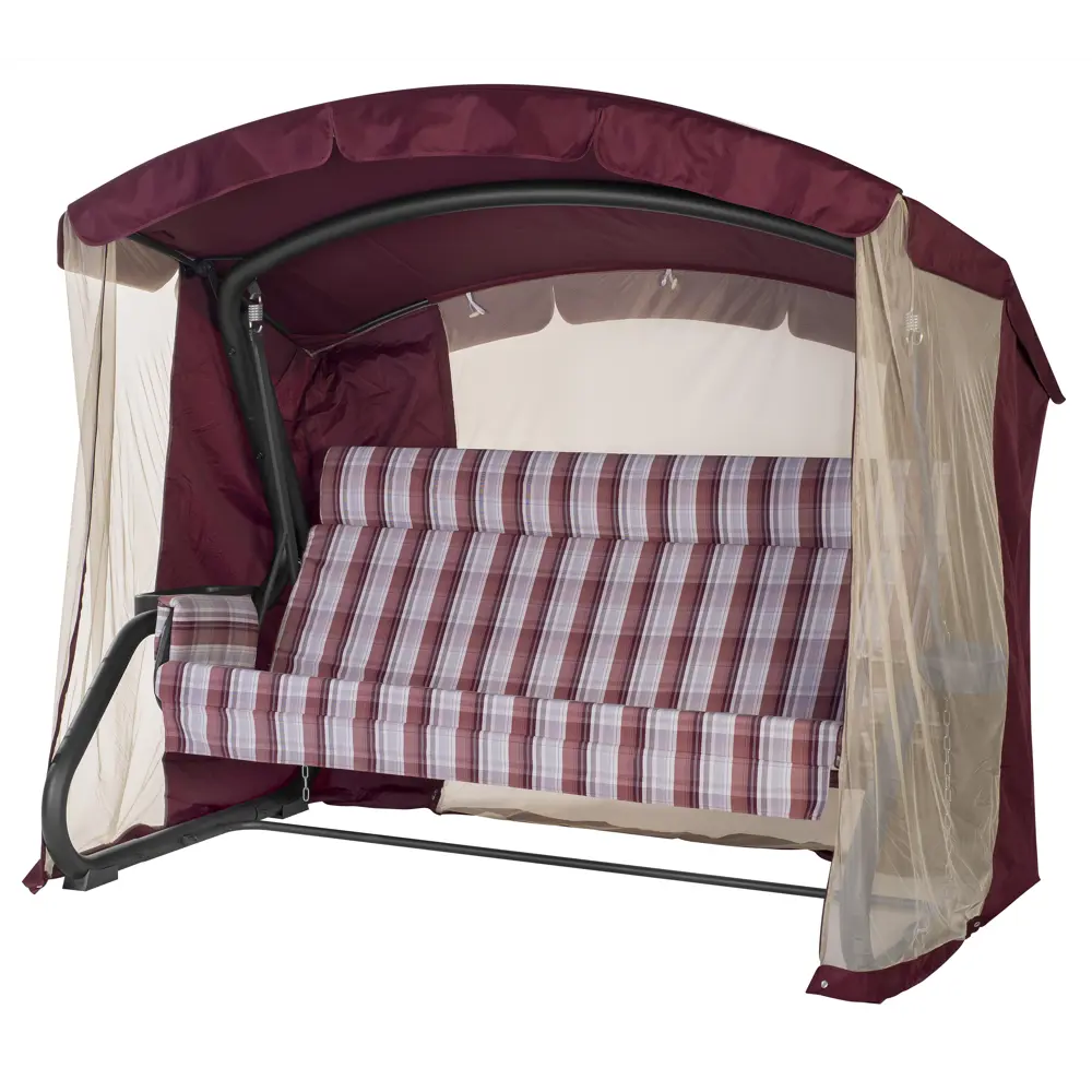 Качели садовые Удачная мебель Стокгольм А28А.335 3-х местные (до 350 кг) нет STLM-2161876