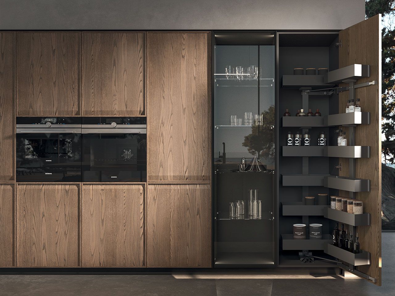 Встроенная кухня с островом Arrital Ak_07 ARCH-00035308 - Вид №5