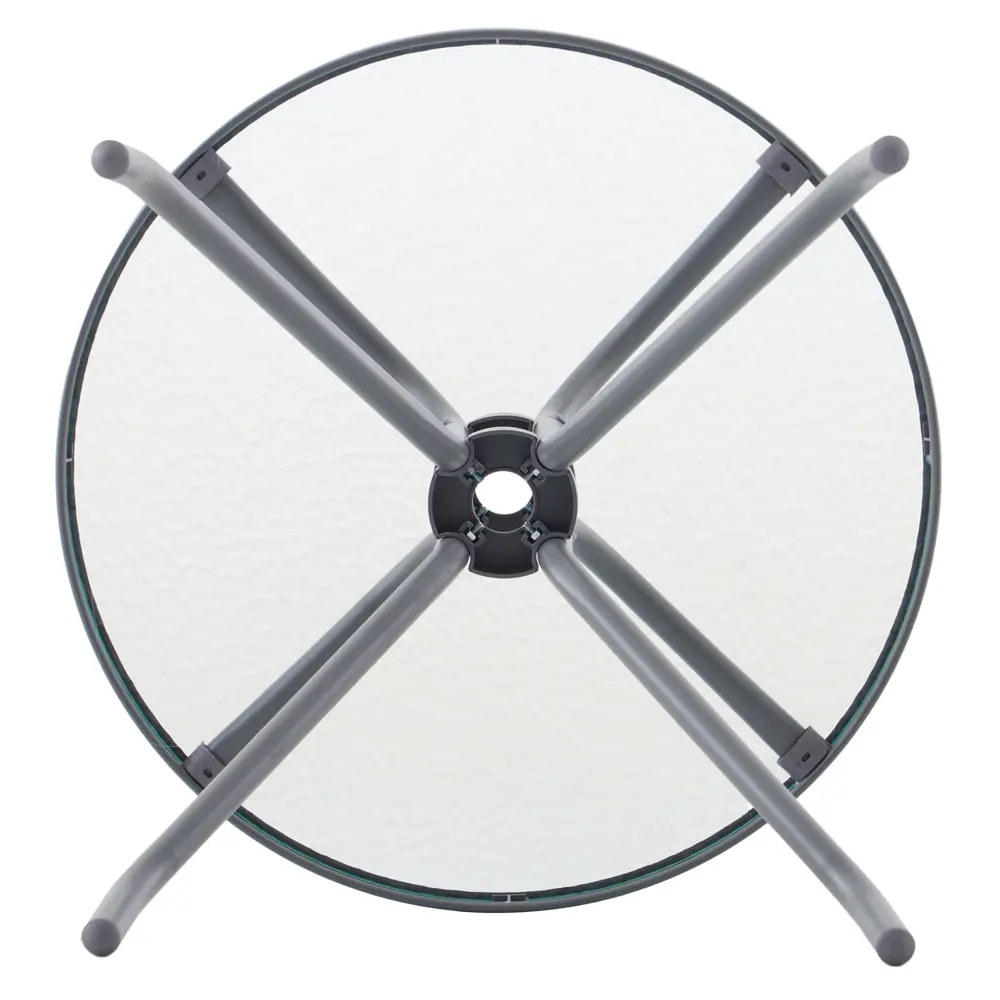 Садовый стол нераздвижной BEGINIA Alma 60 см сталь серый STLM-2076315 - Вид №8