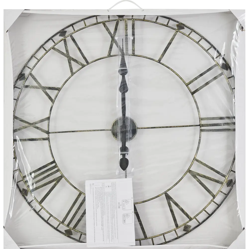 Часы настенные Vintage 77 см цвет сталь 82950319 STLM-2170017 Atmosphera  - Вид №5