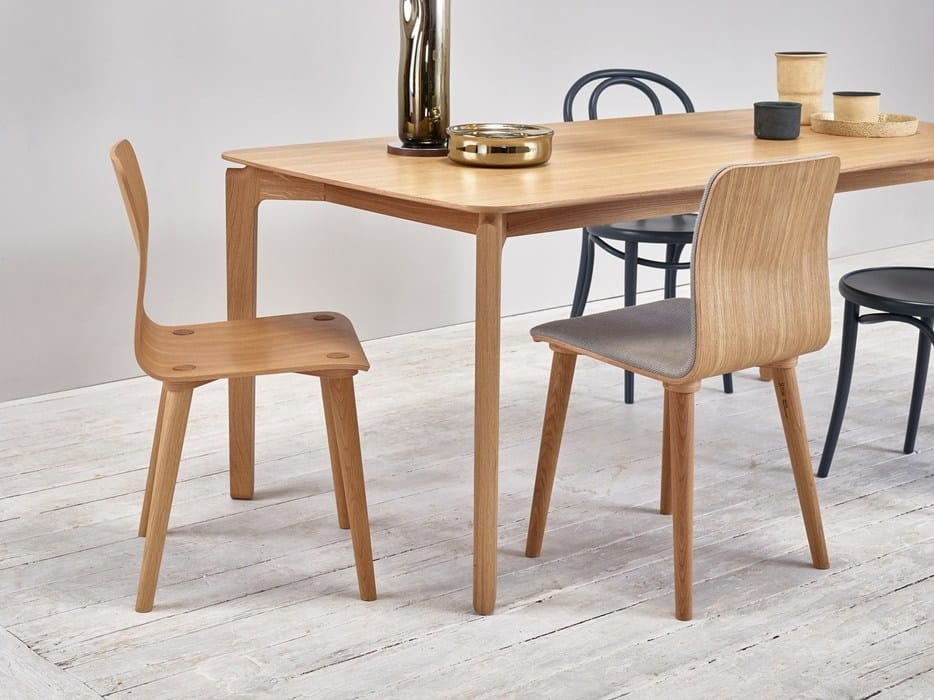 Деревянный прямоугольный стол TON ARCH-00016979 - Вид №7