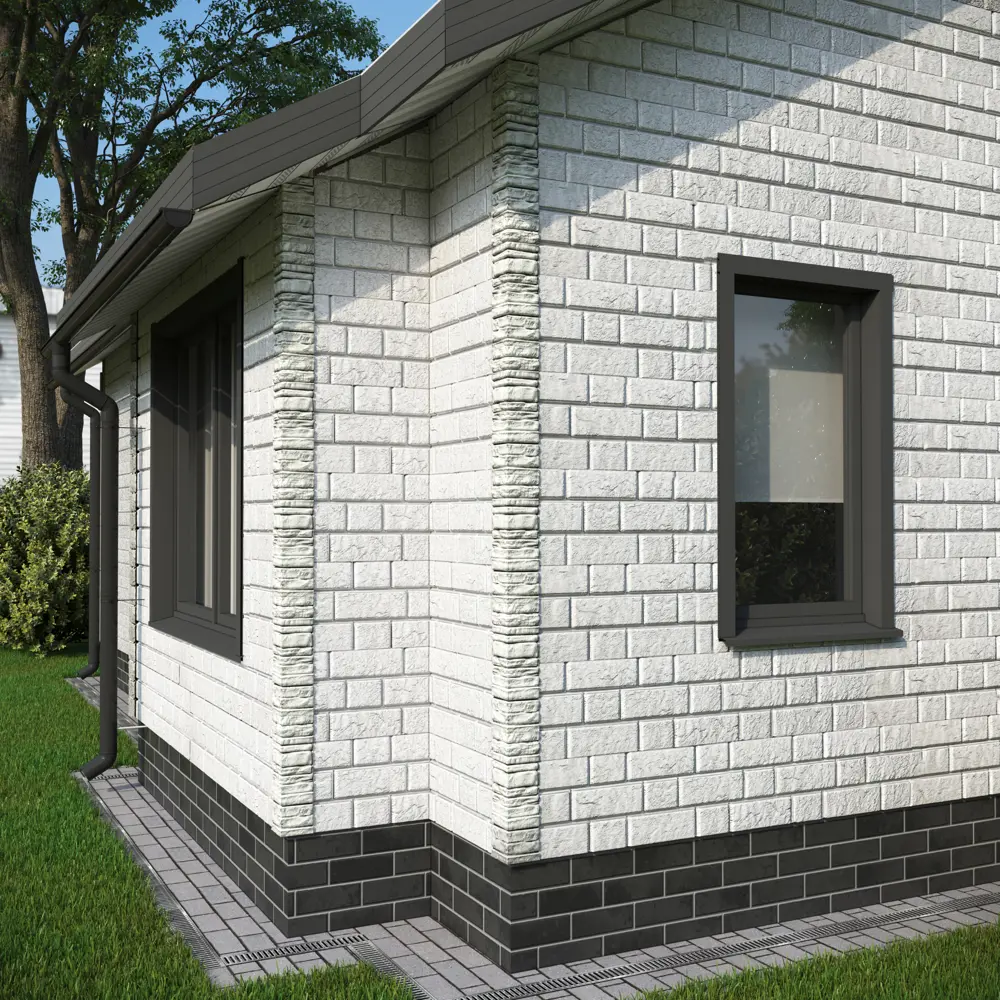 85346256 Угол наружный для фасадных панелей Döcke цвет кокос STLM-1456289  - Вид №2