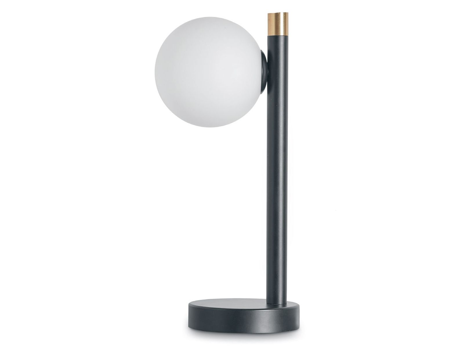 Настольная лампа из металла и опала Miloox Pomì ARCH-00109517