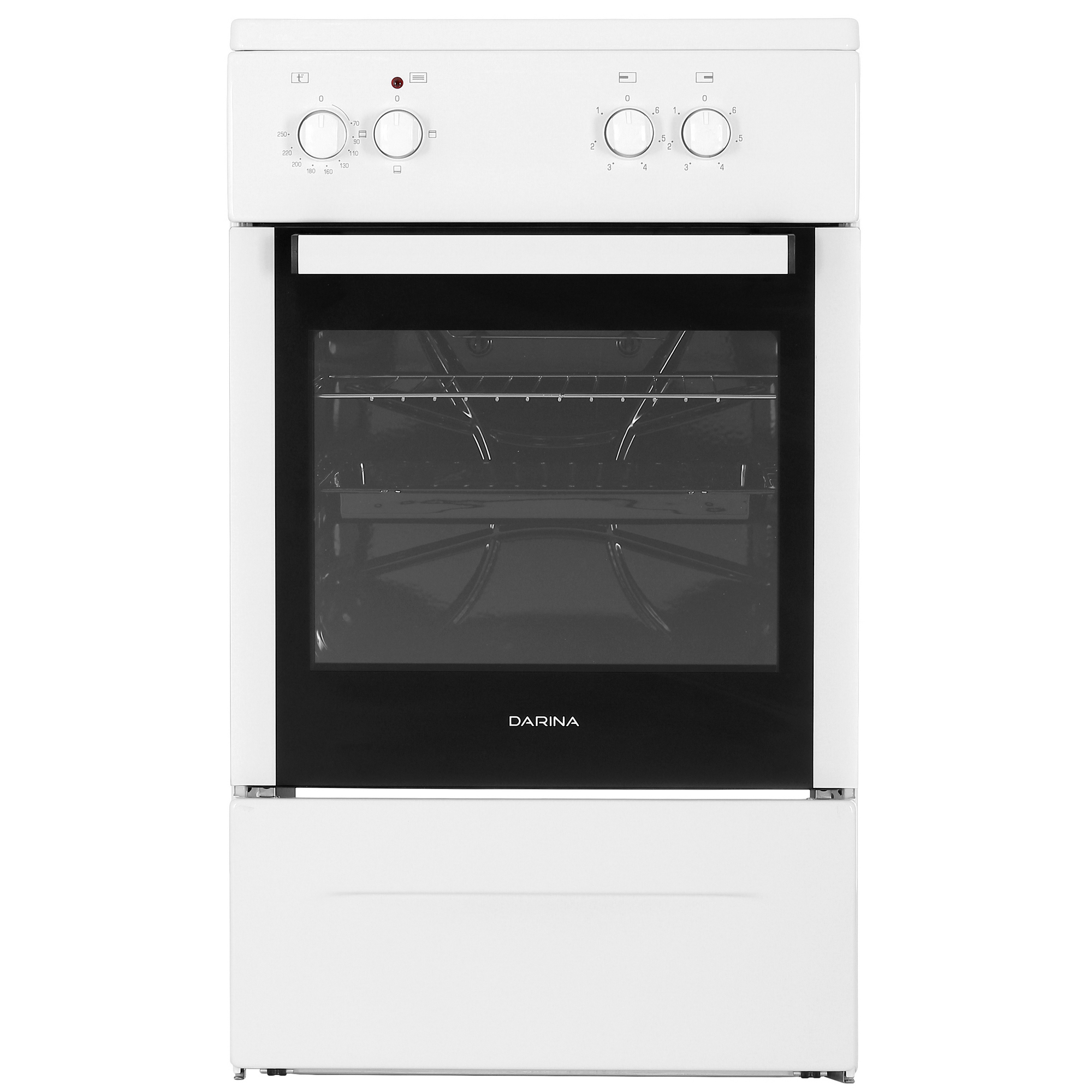 9082764 Электрическая плита DARINA 1F 5606 W белый STDN-0096673