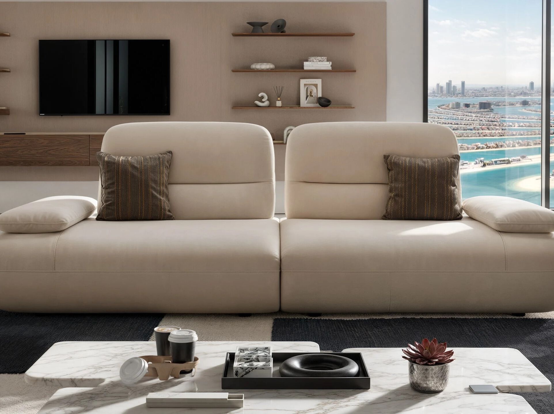 3-местный тканевый диван Sofanella Дубай ARCH-00103002 - Вид №6