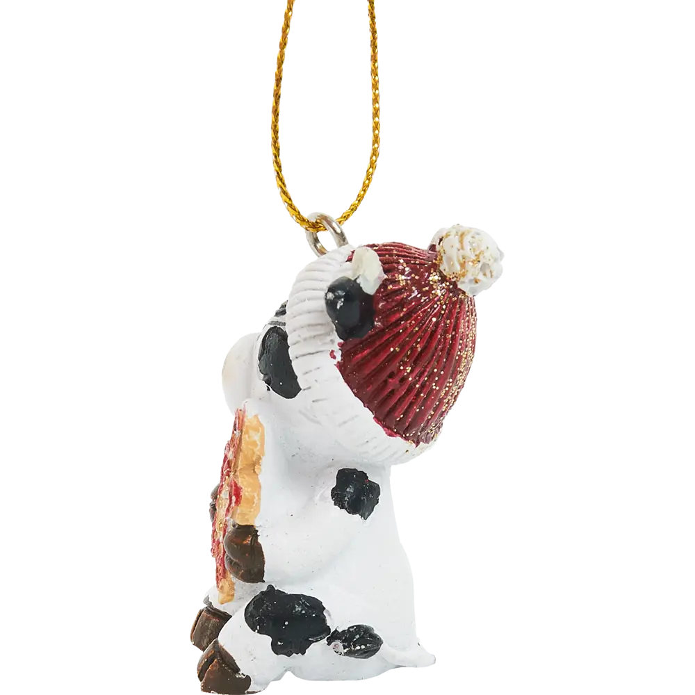 Елочная игрушка Erich Krause Decor Новогодняя коровка 4.5 см 85868456 STLM-2058817 Erichkrause decor  - Вид №1