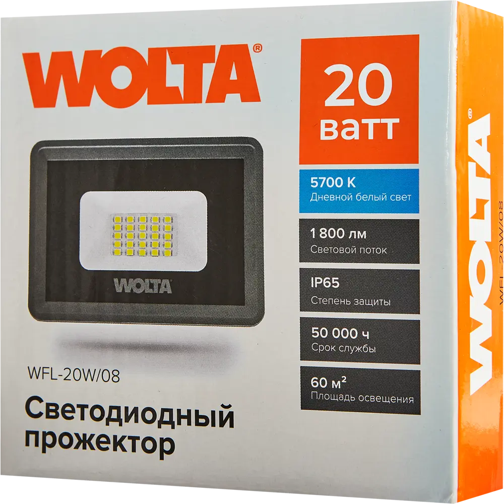 Уличный светодиодный прожектор Wolta для архитектурного освещения 89320913 STLM-1362135 - Вид №5