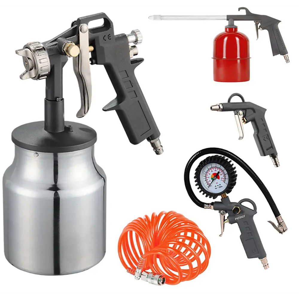 Набор инструментов пневматических Patriot KIT 5В, 5 предметов STLM-2066498