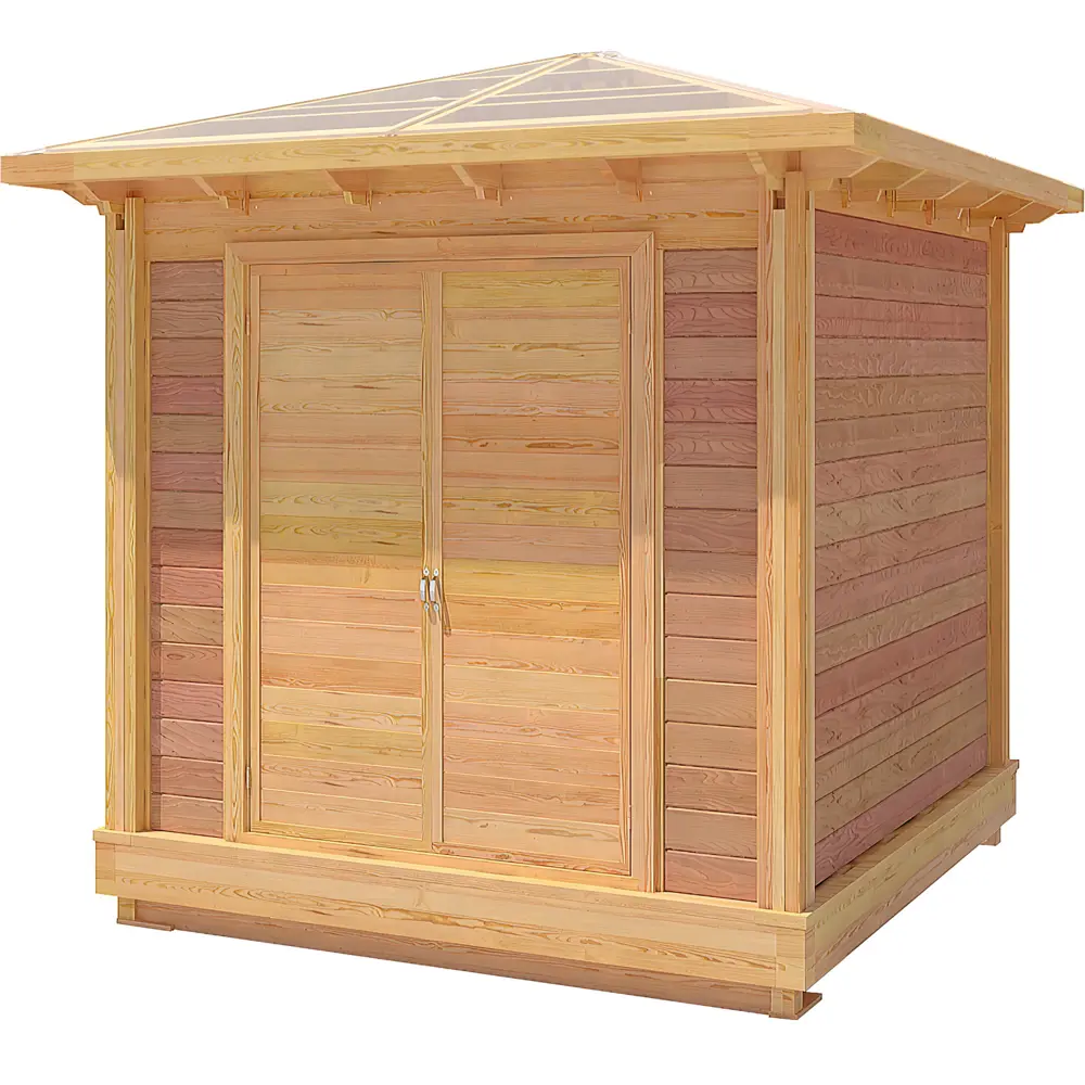 Беседка садовая 2.6x2.6x4 м дерево 87618436 STLM-2176162 Santreyd 