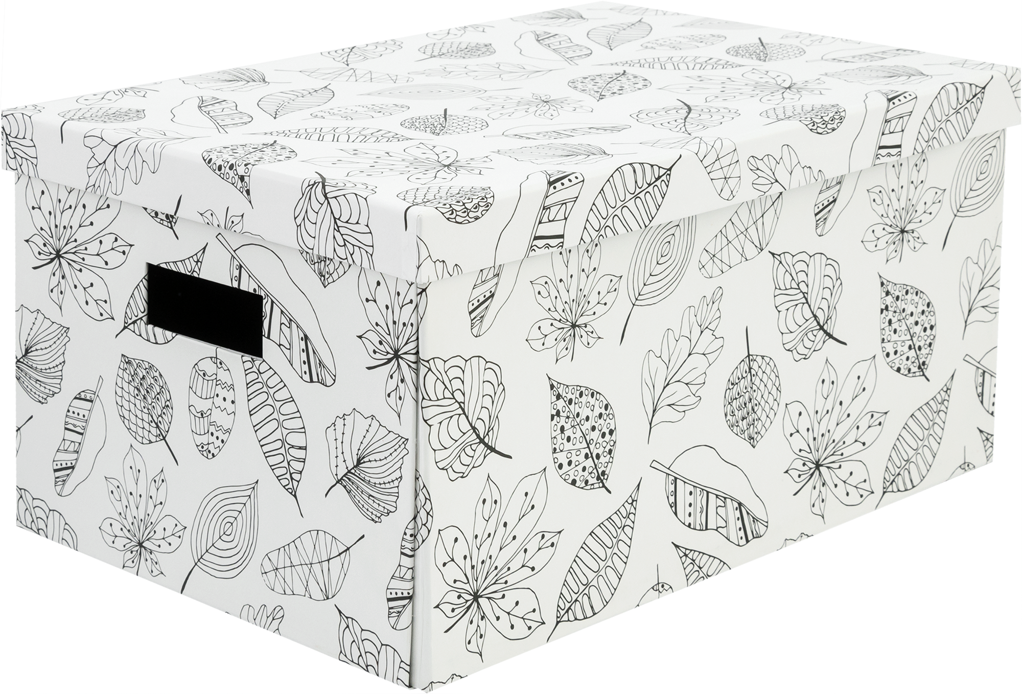 82861135 Коробка складная 40x28x20 см картон цвет белый STLM-0037301 STORIDEA