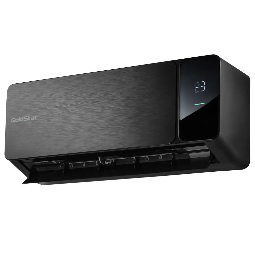 Сплит-система инверторная GoldStar GSACI-12HN1 12K BTU охлаждение/обогрев цвет черный STLM-2176470 - Вид №2