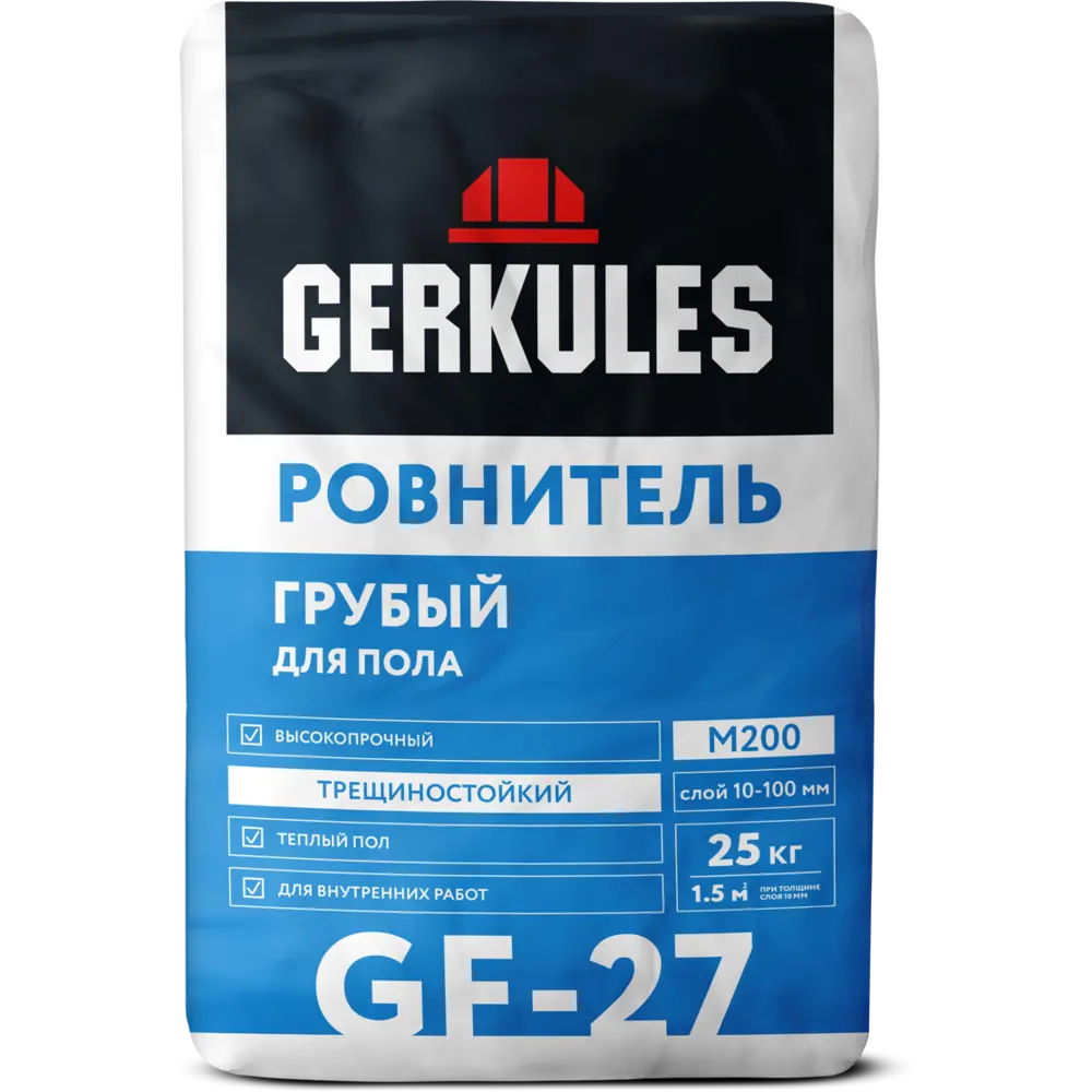 Ровнитель для пола Gerkules GF-27 25 кг STLM-2107209
