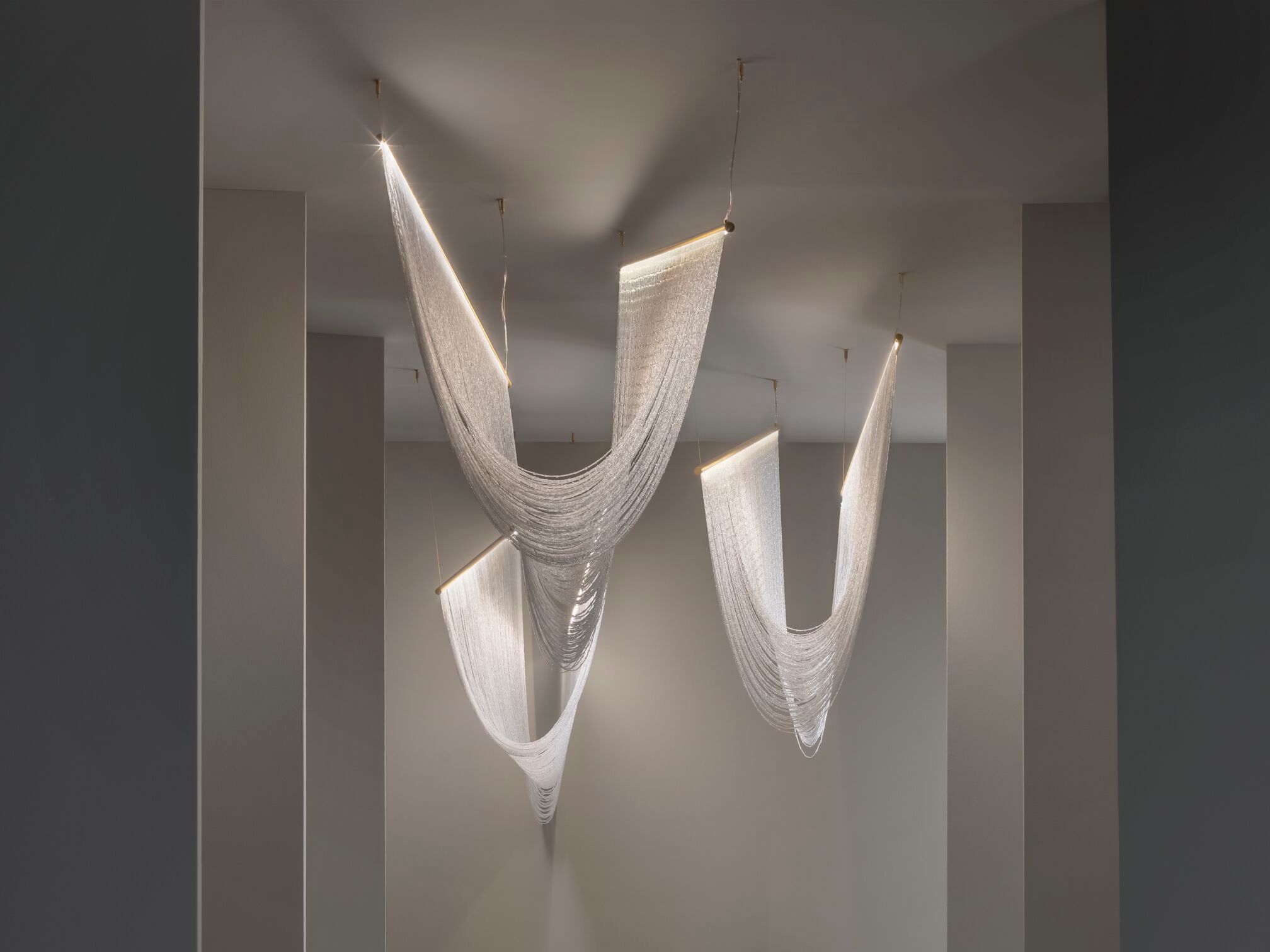 Стеклянный светодиодный подвесной светильник Patrizia Volpato APHRODITE ARCH-00073822