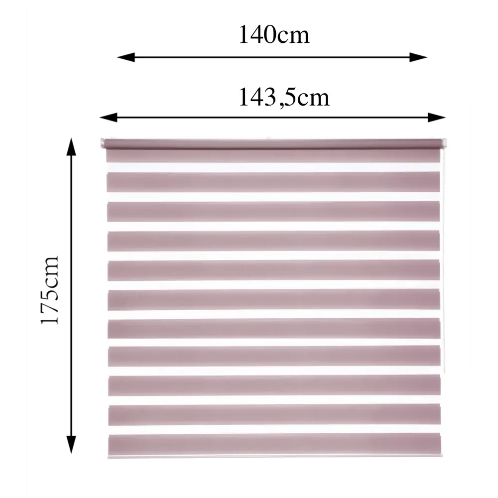 INSPIRE Peter — Рулонная штора день-ночь с регулировкой света 85225650 STLM-0060084 - Вид №2