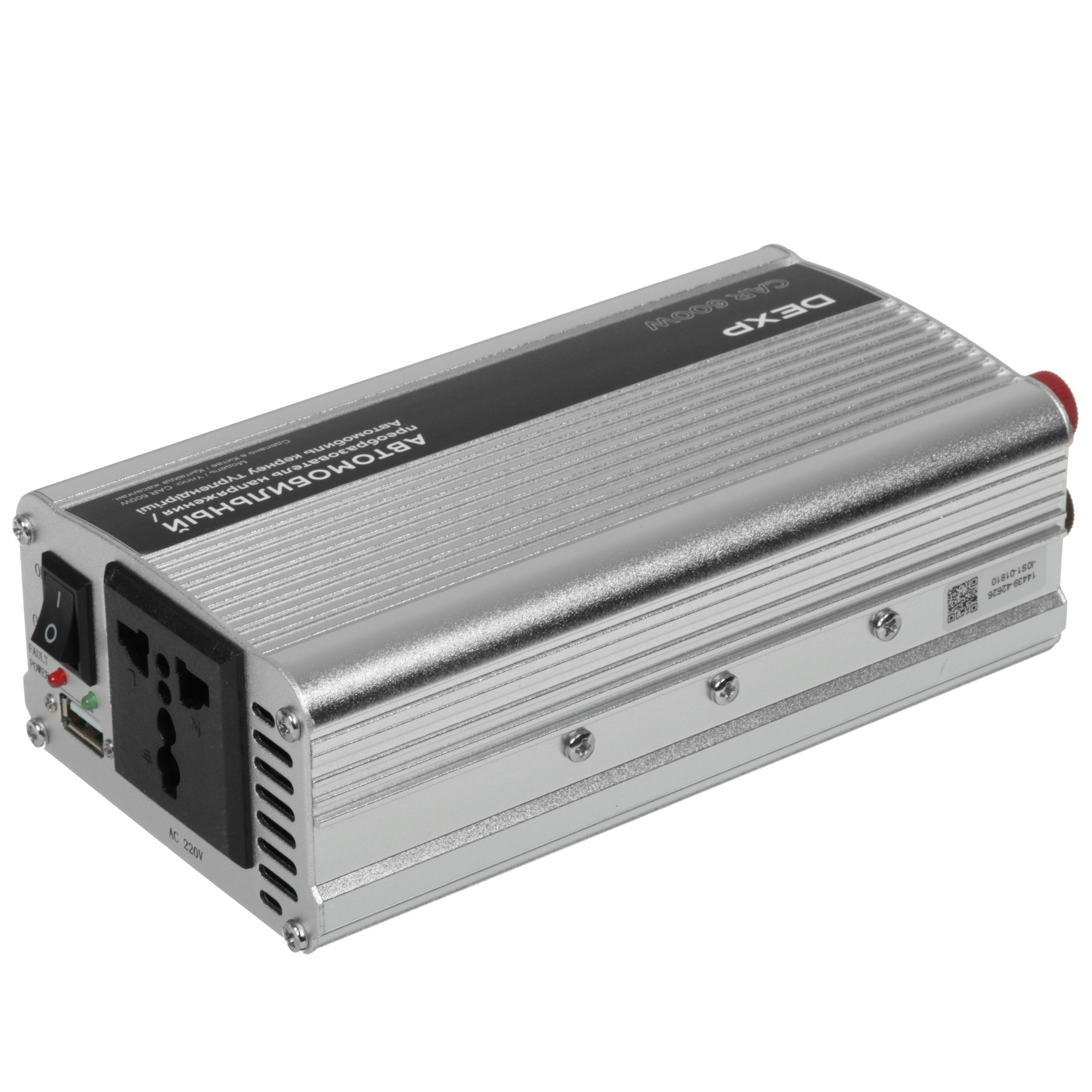 1037027 Инвертор DEXP CAR 600W STDN-0051334 - Вид №1