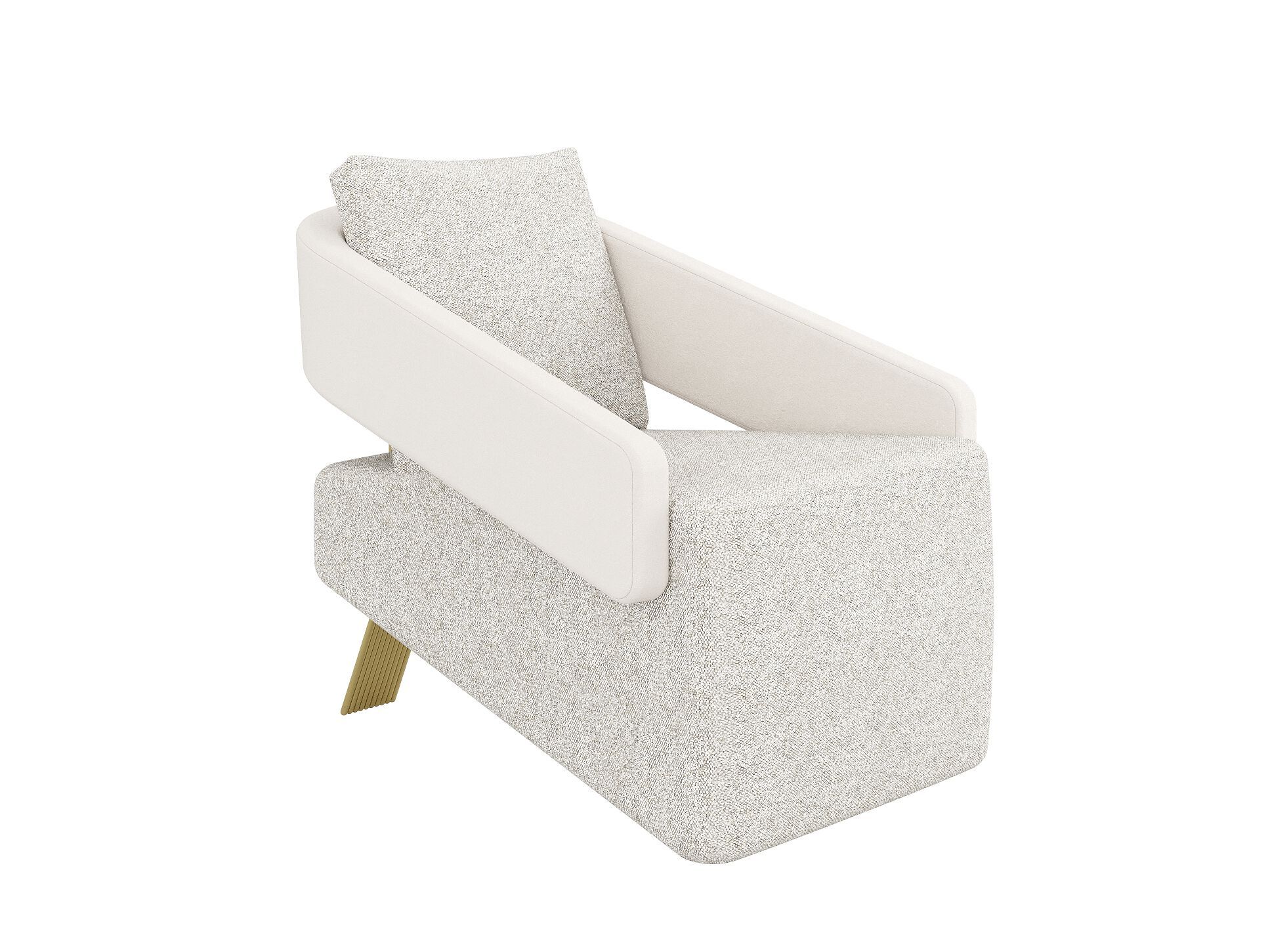 Тканевое кресло с подлокотниками Casa Magna SAVOY ARCH-00079081