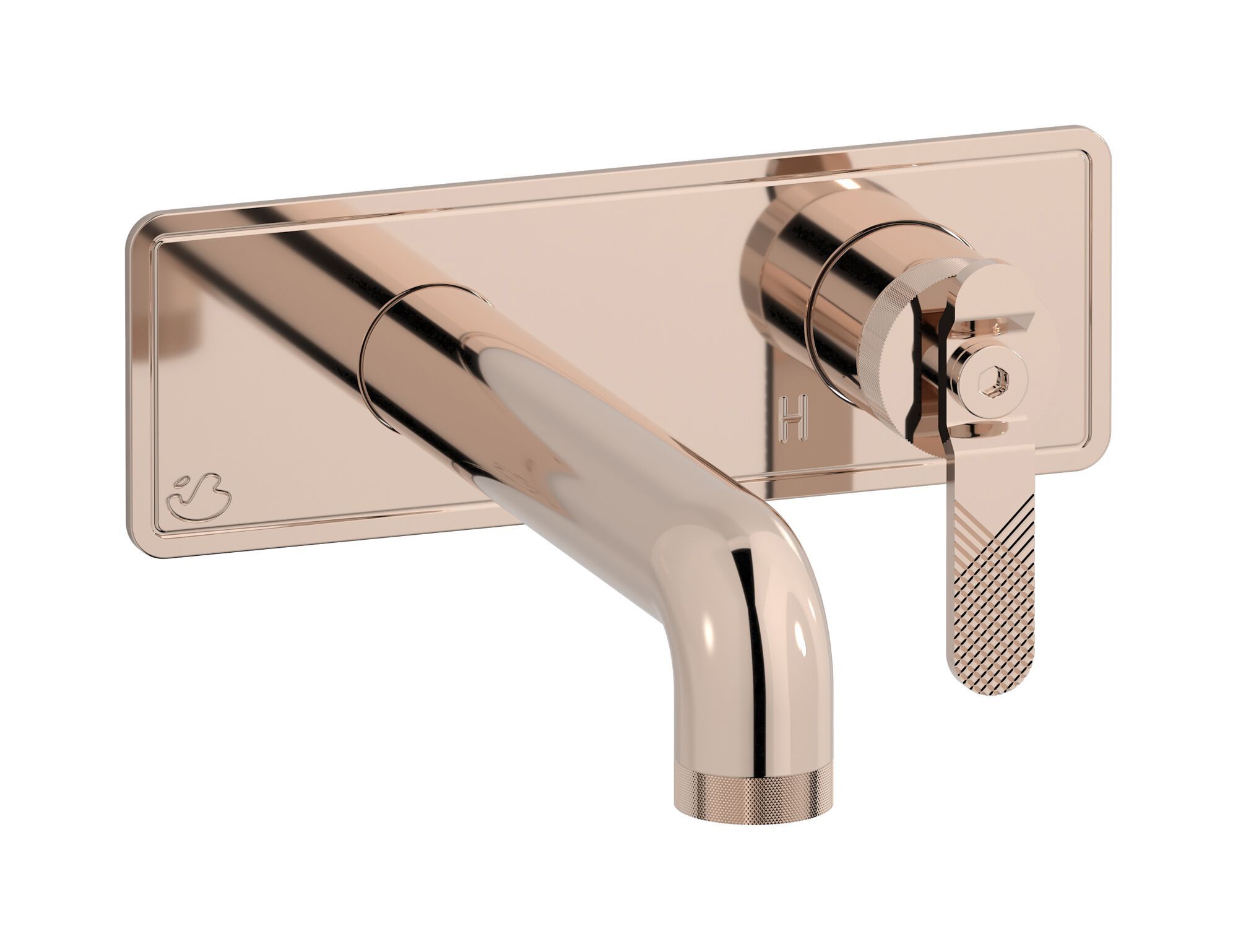 Однорычажный настенный смеситель для раковины с автоматическим сливом IB Bold ARCH-00071487 - Вид №20