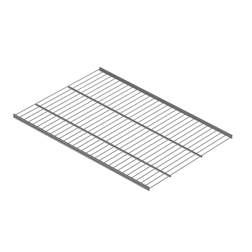 Прямая полка Larvij 60.3x1x40.6 см сталь цвет алюминий STLM-2062939