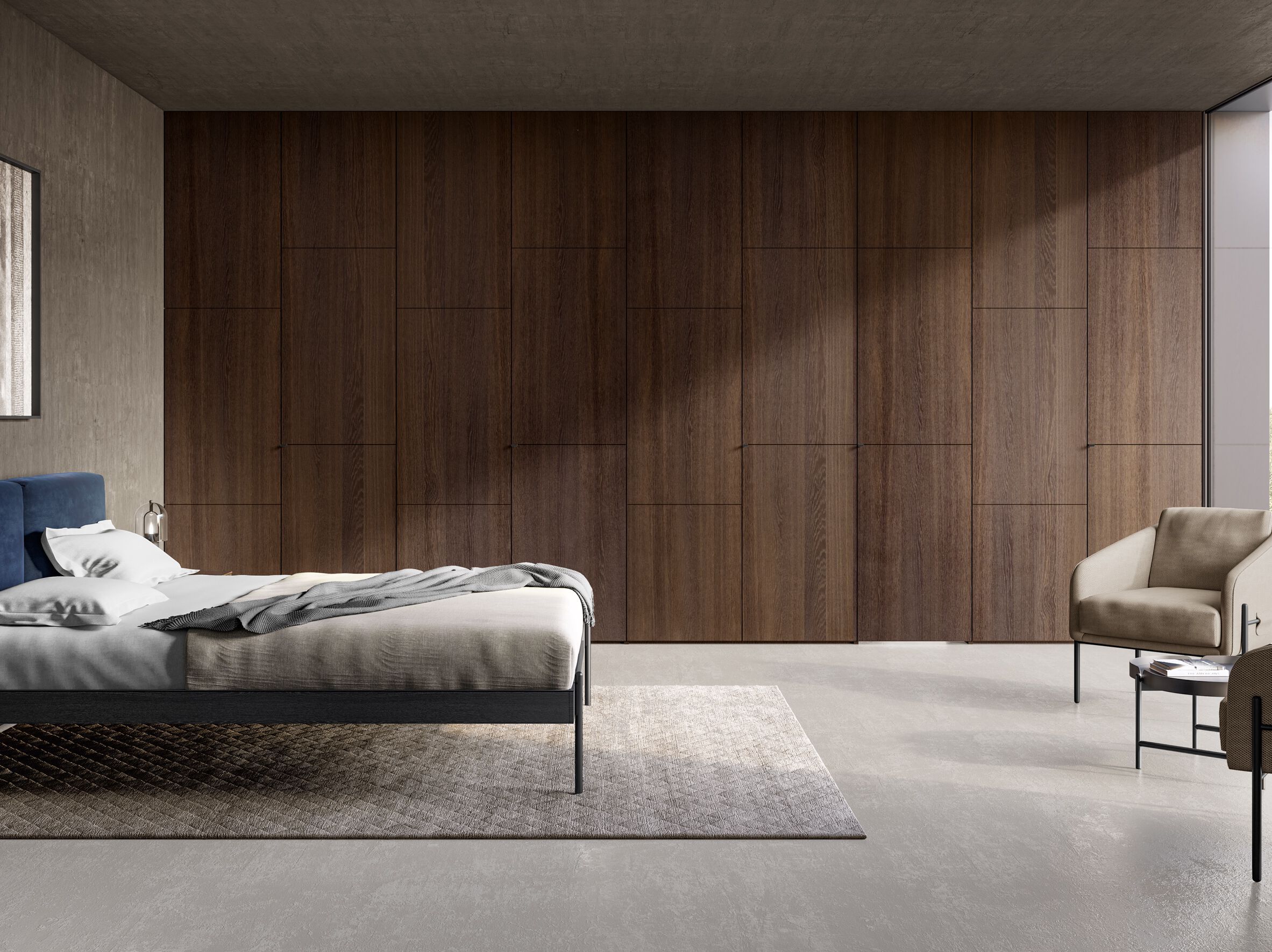 Секционный шкаф с деревянной распашной дверью Dall'Agnese Wardrobe Collection ARCH-00129547