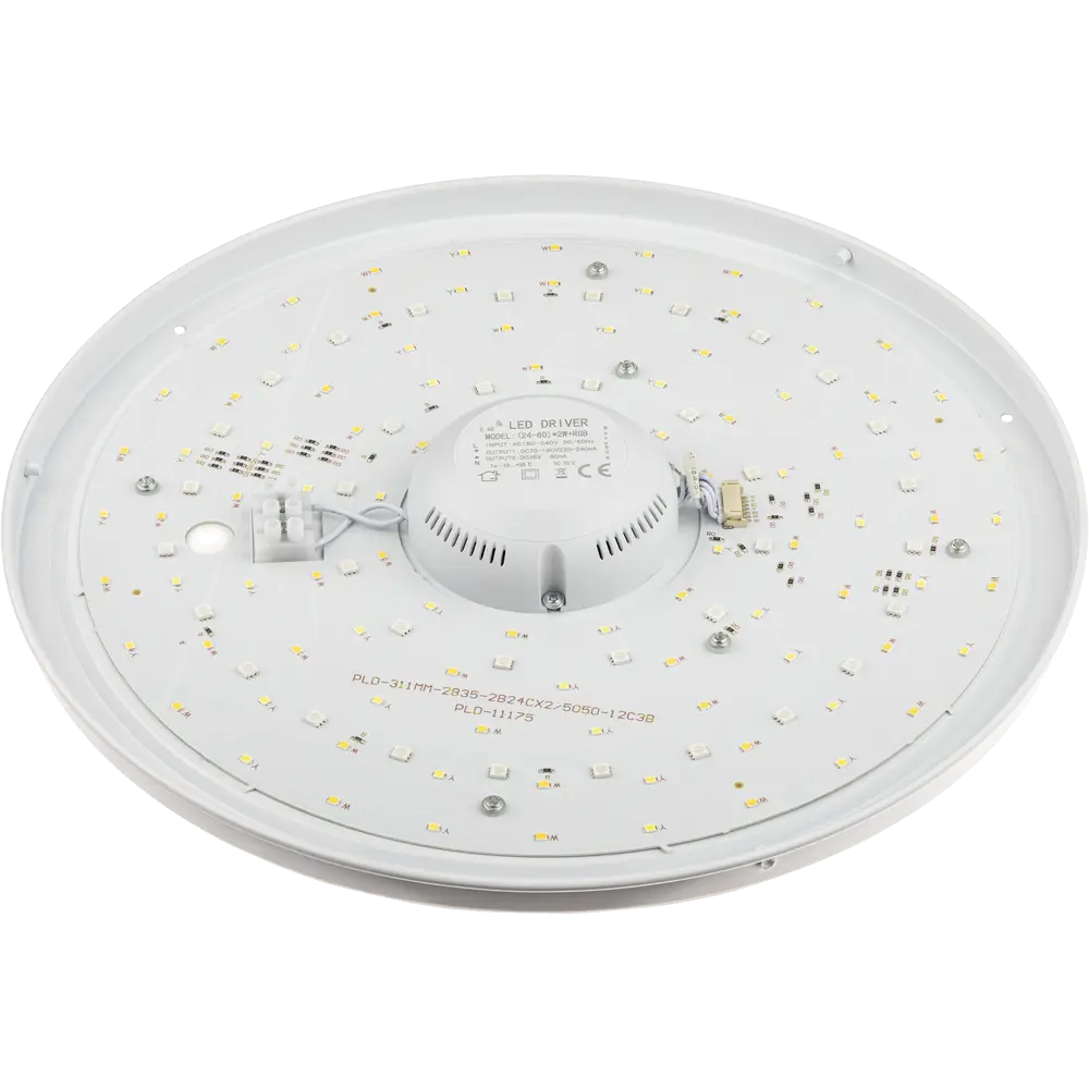 Светильник настенно-потолочный светодиодный диммируемый Ritter Brilliance 52217 1 с д/у 60Вт 22 м² 2700К-6500К+RGB цвет белый STLM-2104150 - Вид №7
