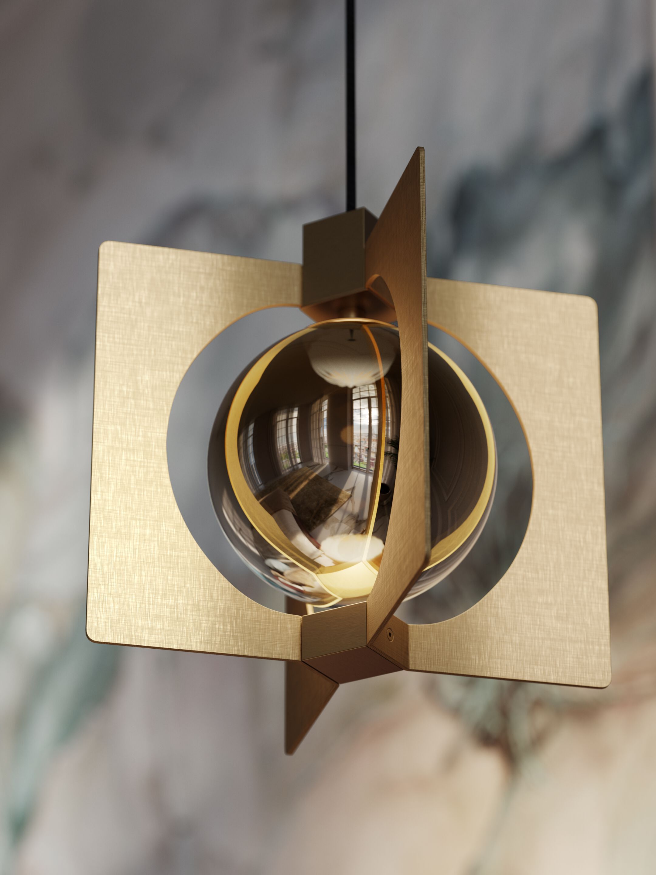 Металлический подвесной светильник Masiero GIROUETTE ARCH-00124463 - Вид №8