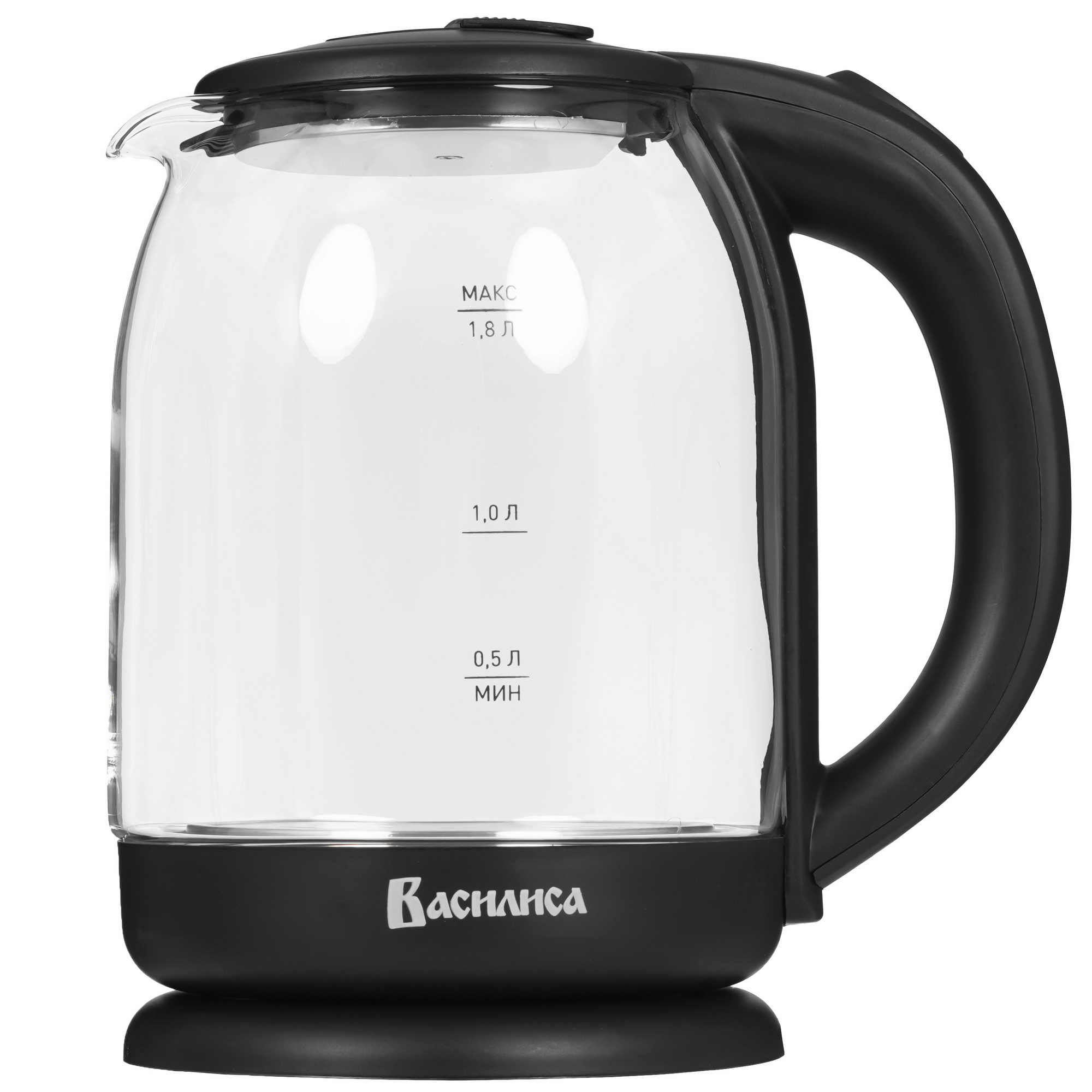 8195726 Электрочайник ВАСИЛИСА ВА-1034 черный STDN-0032717