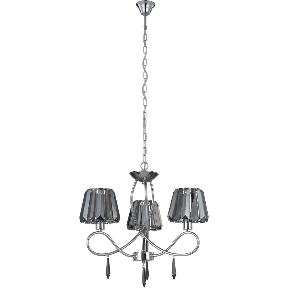 Люстра Inspire Crystal 3xE14x40 Вт, металл/хрусталь 17900988 STLM-2151911 