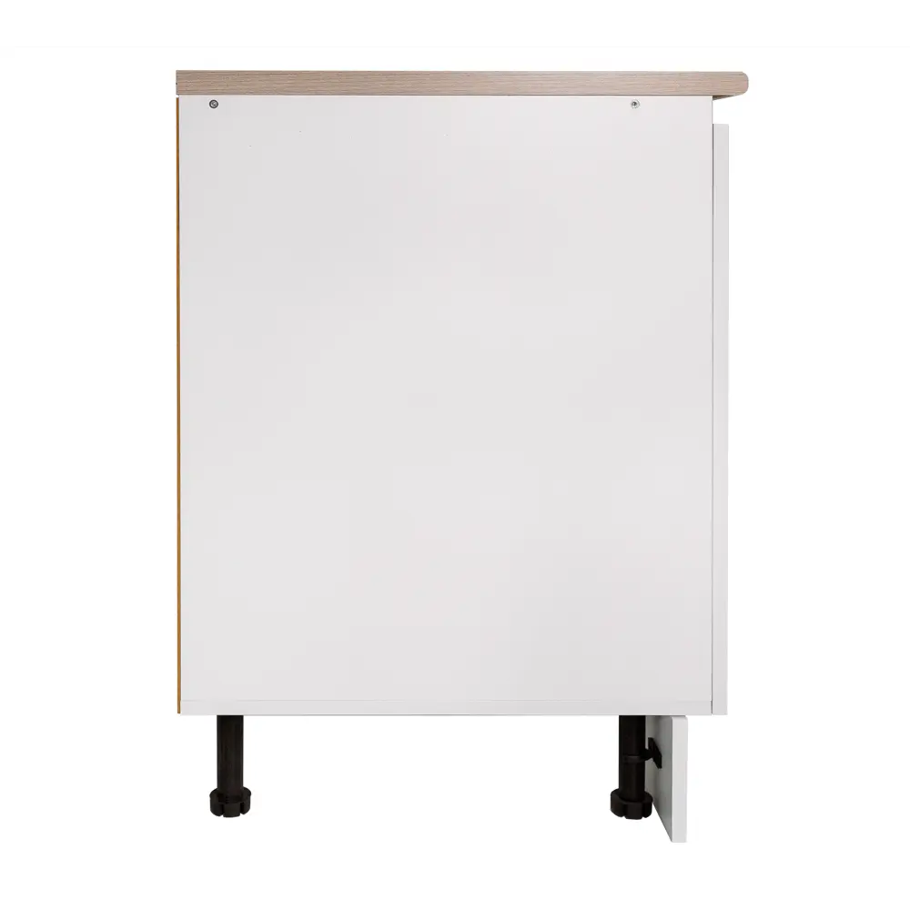 Кухонный шкаф напольный Миус 60x85x60 см ЛДСП цвет белый 89387888 STLM-2182176 Santreyd - Вид №5