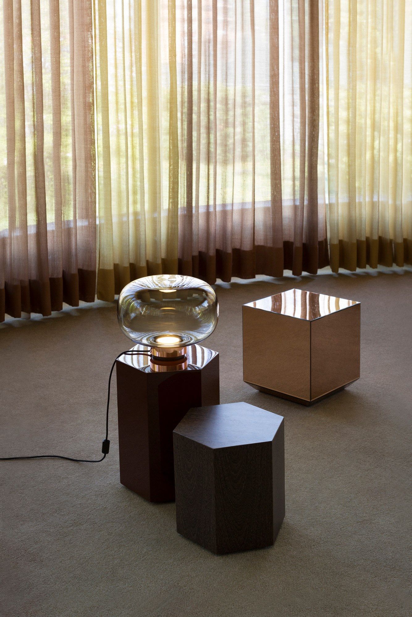 Светодиодная настольная лампа из дутого стекла Tooy Legier ARCH-00033296 - Вид №5