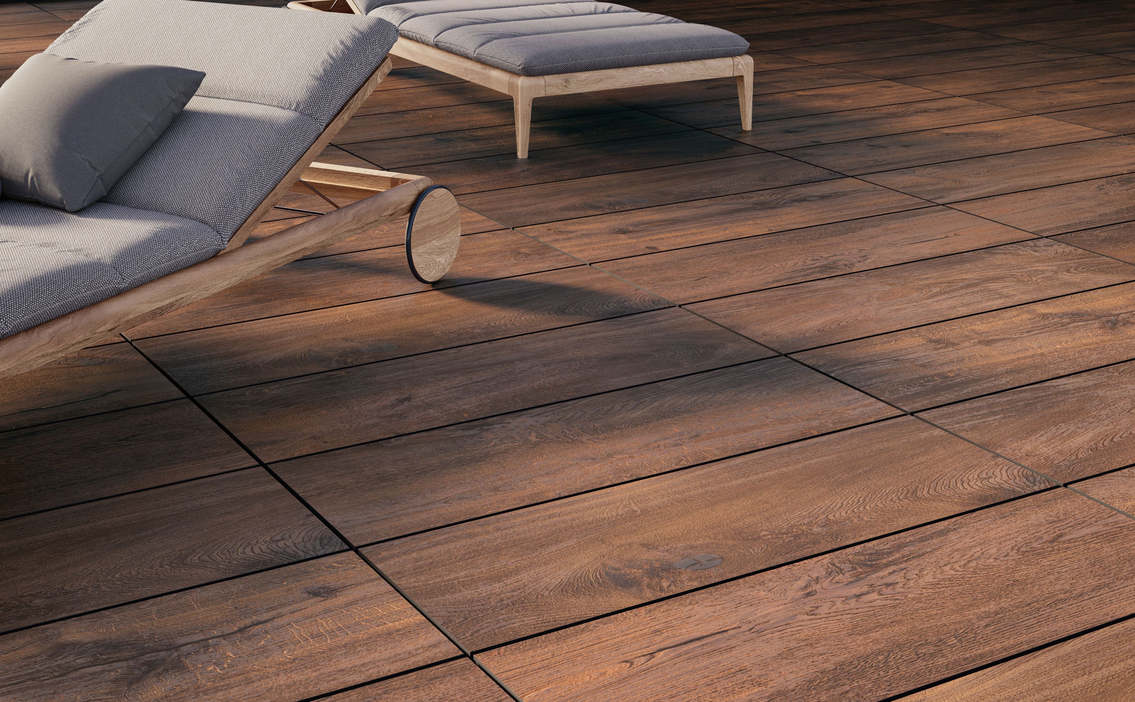 Напольное покрытие из керамогранита под дерево CERAMICA DEL CONCA Dinamika ARCH-00045756 - Вид №3