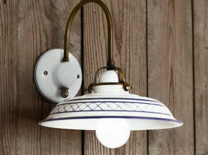 Aldo Bernardi Настенный светильник из керамики с фиксированным кронштейном Provenza
