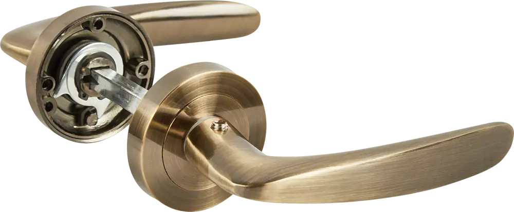 Дверные ручки PUNTO Petra бронза для межкомнатных и входных дверей 85202871
