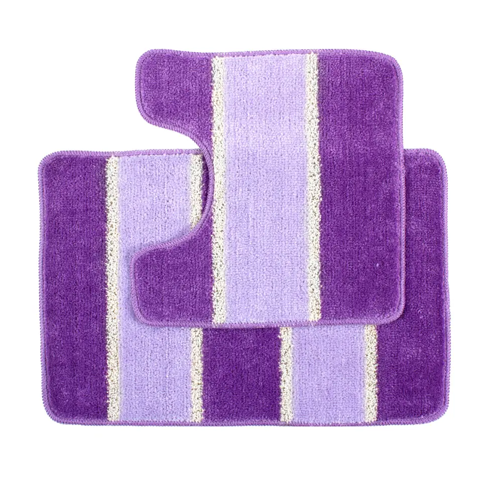 Коврик для ванной комнаты «Sera» цвет фиолетовый PRIMANOVA STLM-2020017