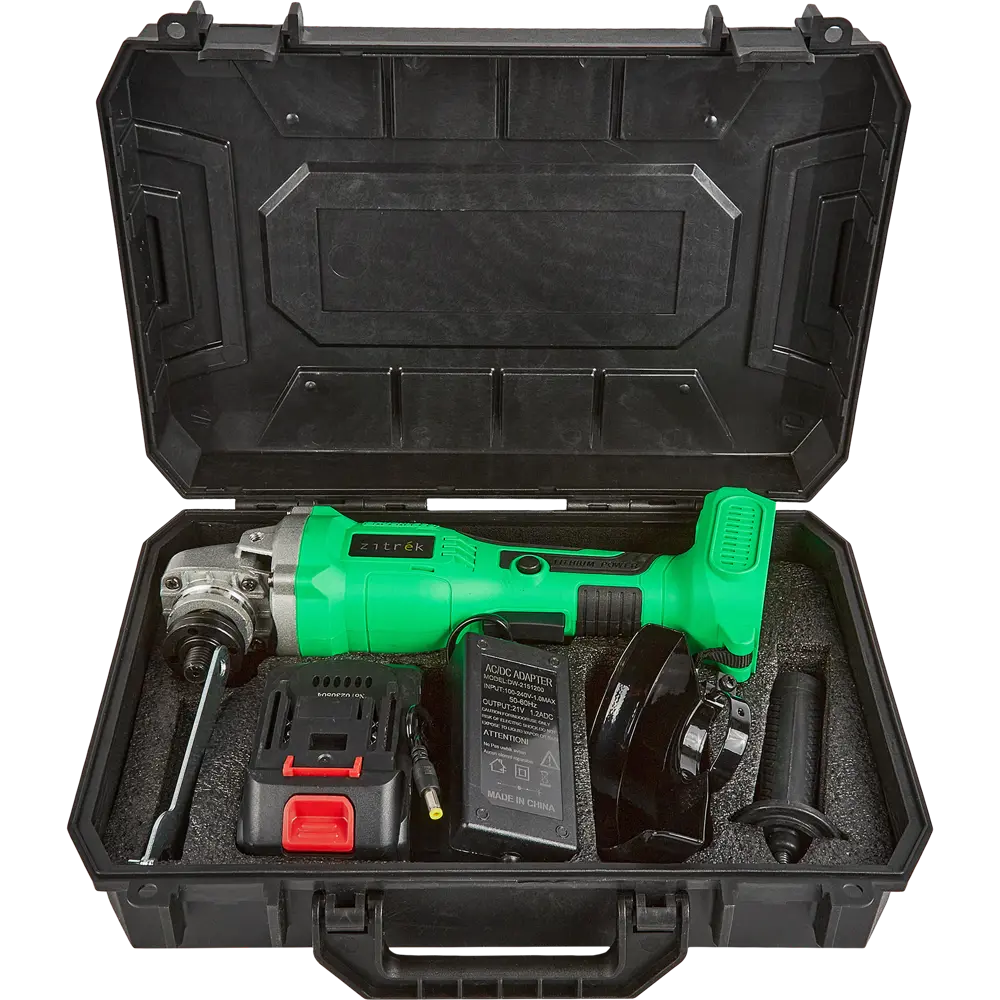 УШМ аккумуляторная бесщеточная Zitrek AG 20 Pro 063-4066, 20 В Li-ion 1x4 Ач, 125 мм STLM-2084804 - Вид №5