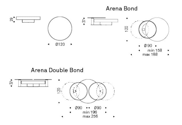 Низкий круглый журнальный столик Cattelan italia Арена ARCH-00117945 - Вид №11