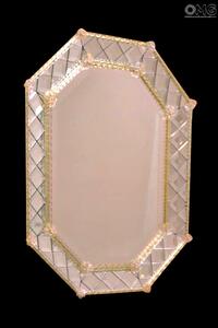 1001 ORIGINALMURANOGLASS Венецианское зеркало Navagero Clear - муранское стекло OMG  см