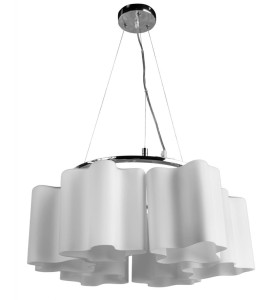 93811138 Люстра потолочная SERENATA 6 ламп 12 м² цвет хром STLM-0574444 ARTE LAMP