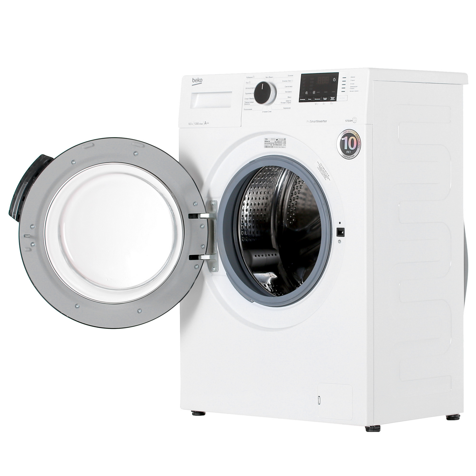 9903828 Стиральная машина Beko WSPE6H612W белый STDN-0039704 - Вид №4