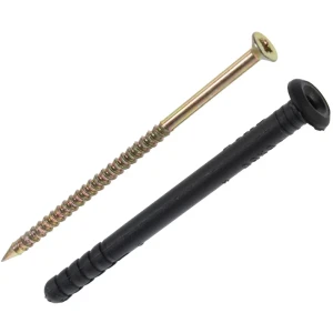 Дюбель с шурупом Systek Гриб 6х80 мм полипропилен/сталь 50 шт.