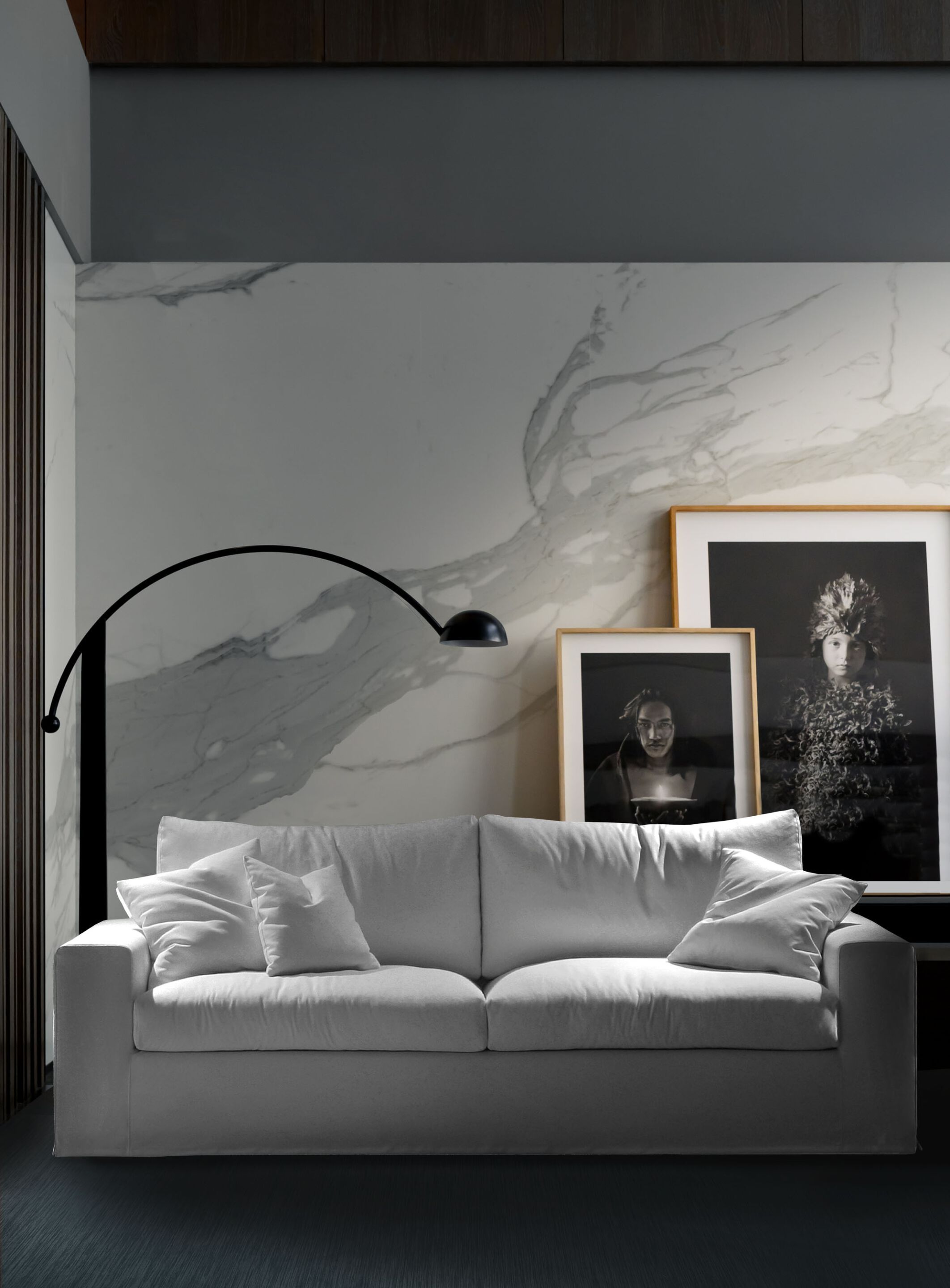 Ткань линейный съемный диван GRUPPO FOX день Фокса ARCH-00002082