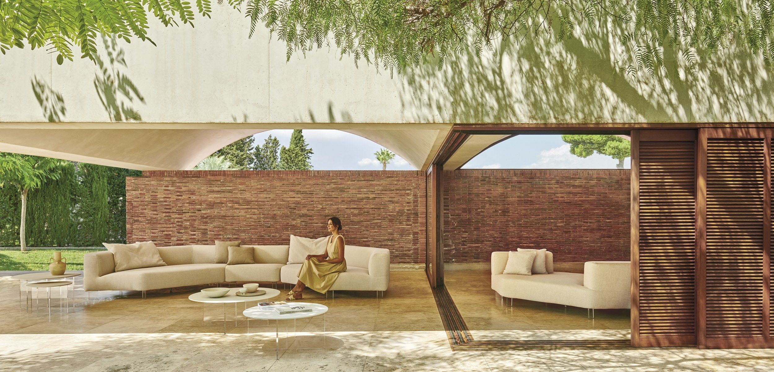 Ткань сад диван Varaschin Belt Air ARCH-00026794 - Вид №1