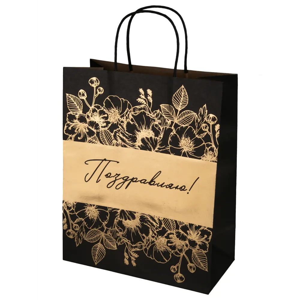 Пакет подарочный крафтовый 83283 26x32 см Santreyd STLM-2172019