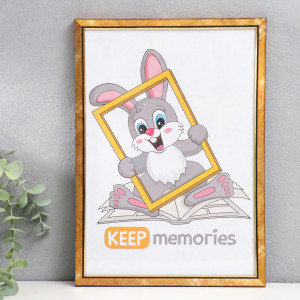 90653736 Рамка 5367334, 30x21 см, пластик, цвет золотистый Keep memories STLM-0324281 KEEP MEMORIES
